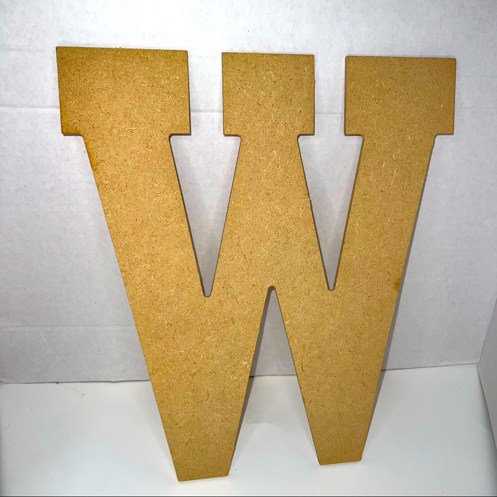 *SOLD* Craft Letter W. 13.5” tall
